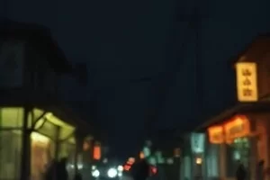 尘世微光现实主义大片中街边早点摊的清晨蒸汽