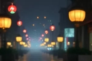 纸上银河动画大片中翻页后升起的星尘插画