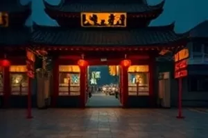 长篇巨制大漠孤烟中群马奔袭的沙尘远景